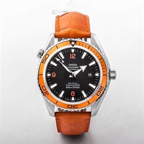 omega orange strap watch|omega swatch with rubber strap.